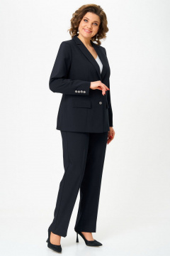 Брюки, жакет БелЭльСтиль 866-2_99_22+596-2_79_22 черный - фото 2