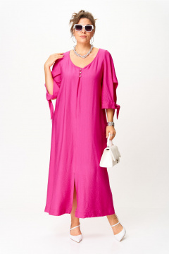 Платье GRATTO 8440 фуксия - фото 4