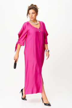 Платье GRATTO 8440 фуксия - фото 3