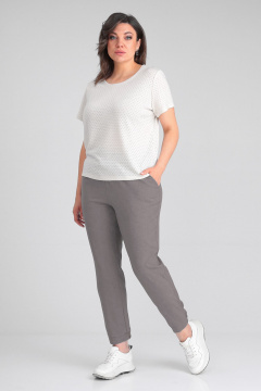 Брюки, жакет, майка Liona Style 755 мокко - фото 4