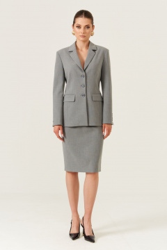 Жакет Панда 106030 серый - фото 5