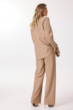 Брюки, жакет, жилет Твой имидж 2141 песочный - фото 4
