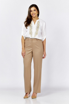 Брюки MALI 324-047 бежевый - фото 2