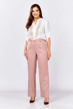 Брюки MALI 324-047 розовый - фото 1