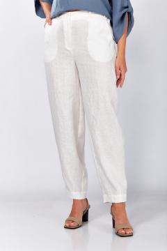 Брюки MALI 325-062 белый - фото 5