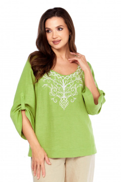 Блуза MALI 625-080 салатовый - фото 4