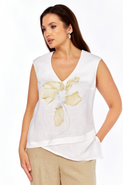 Блуза MALI 625-081 белый - фото 5