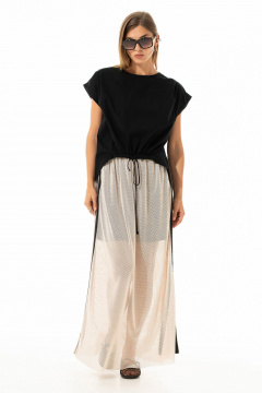 Блуза Luna 246 черный - фото 1