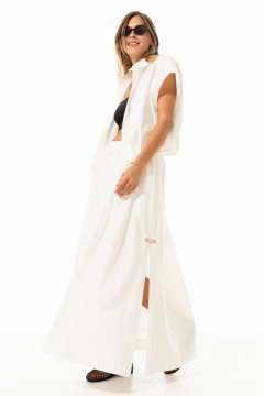 Рубашка, юбка Luna 247 молоко - фото 5