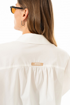 Рубашка, юбка Luna 247 молоко - фото 4