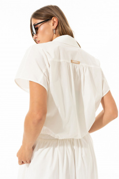 Рубашка, юбка Luna 247 молоко - фото 3