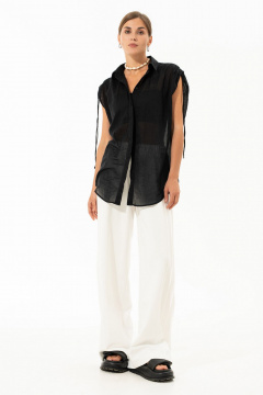 Рубашка Luna 249 черный - фото 4