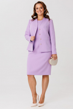 Жакет, платье Mubliz 275 лаванда - фото 1