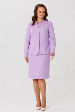 Жакет, платье Mubliz 275 лаванда - фото 2
