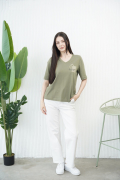 Джемпер Купалинка 681502.158-164 хаки - фото 1