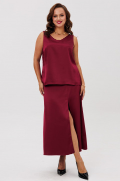 Юбка ANIDEN 126-1 бордо - фото 1