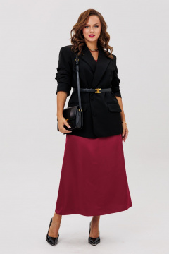 Юбка ANIDEN 126-2 бордо - фото 1