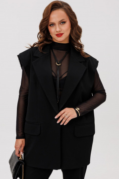 Брюки, жилет ANIDEN 6115-1 черный - фото 2