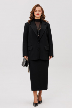 Жакет, юбка ANIDEN 6131-1 черный - фото 1