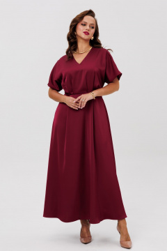 Платье ANIDEN 712-1 бордо - фото 4