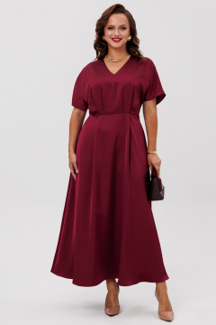 Платье ANIDEN 712-1 бордо - фото 3