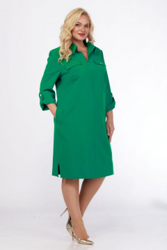 Платье СиБон 0184 зелень - фото 2