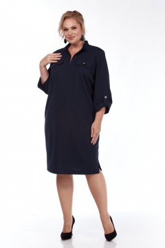 Платье СиБон 0237 черный - фото 3