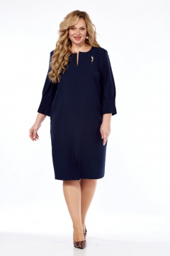 Платье СиБон 0344 темно-синий - фото 1