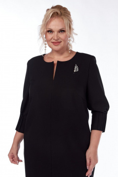 Платье СиБон 0344 черный - фото 2