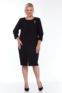 Платье СиБон 0344 черный - фото 1
