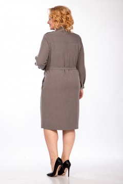 Платье СиБон 0273 серый - фото 3