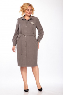 Платье СиБон 0273 серый - фото 1