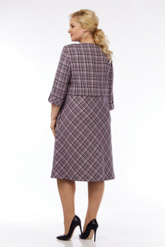 Платье СиБон 0257 крупная_клетка - фото 5