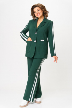 Брюки, жакет Bonna Image 965/1 зеленый - фото 1