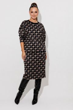 Свитшот, юбка Galean Style 990 гусиная_лапка - фото 2