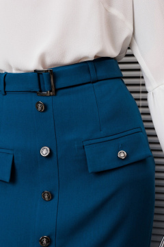 Юбка Мода Юрс 2930 морская_волна - фото 4