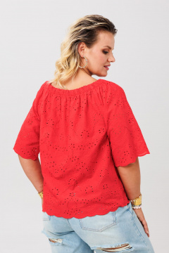 Блуза Anastasia 1131.1 красный - фото 2