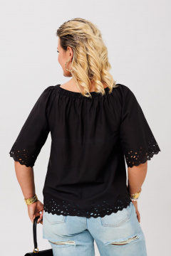 Блуза Anastasia 1131.2 черный - фото 2
