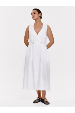 Платье SHLOMO 4-4 белый - фото 1