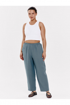 Брюки SHLOMO 2-9 серо-голубой - фото 1