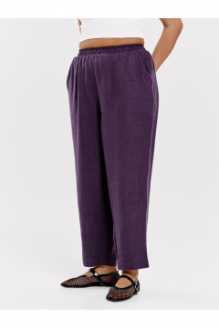 Брюки SHLOMO 2-9 фиолетовый - фото 2