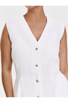 Платье SHLOMO 4-5 белый - фото 2