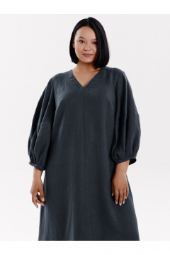 Платье SHLOMO 4-7 серый - фото 2