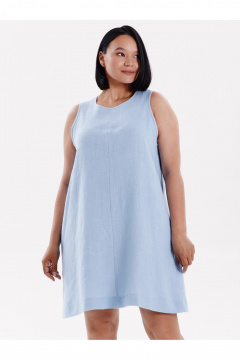 Платье SHLOMO 4-8 голубой - фото 2