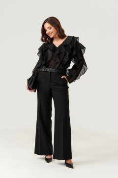 Блуза Панда 103240 черный - фото 2