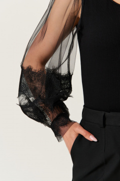 Боди Панда 108240w черный - фото 3