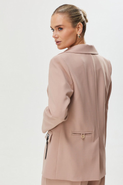 Брюки, жакет, футболка Твой имидж 2228 пудра - фото 5