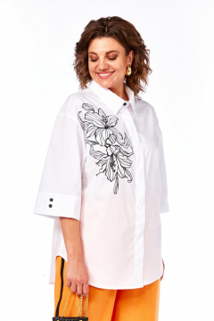 Рубашка Grace for you 022 белый - фото 1