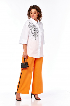 Рубашка Grace for you 022 белый - фото 5