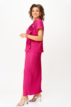 Блуза, юбка Michel chic 1430 фуксия - фото 3